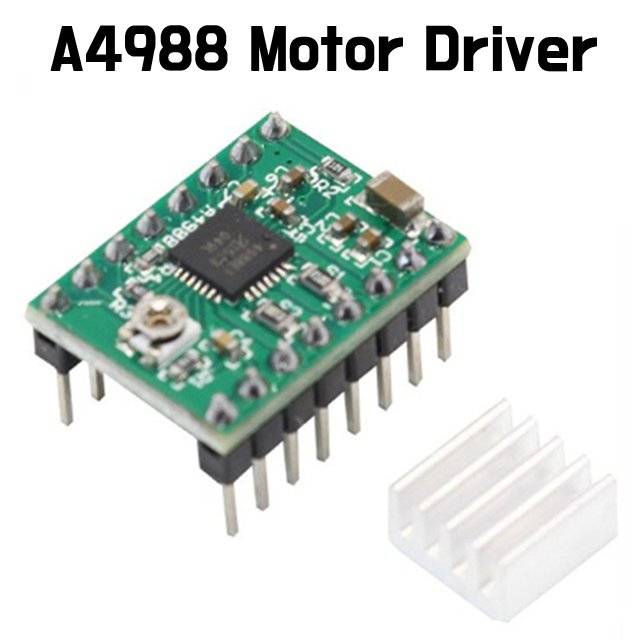 Stepper Motor Driver - A4988 Stepper Motor Driver Module with Heatsink - ePartners