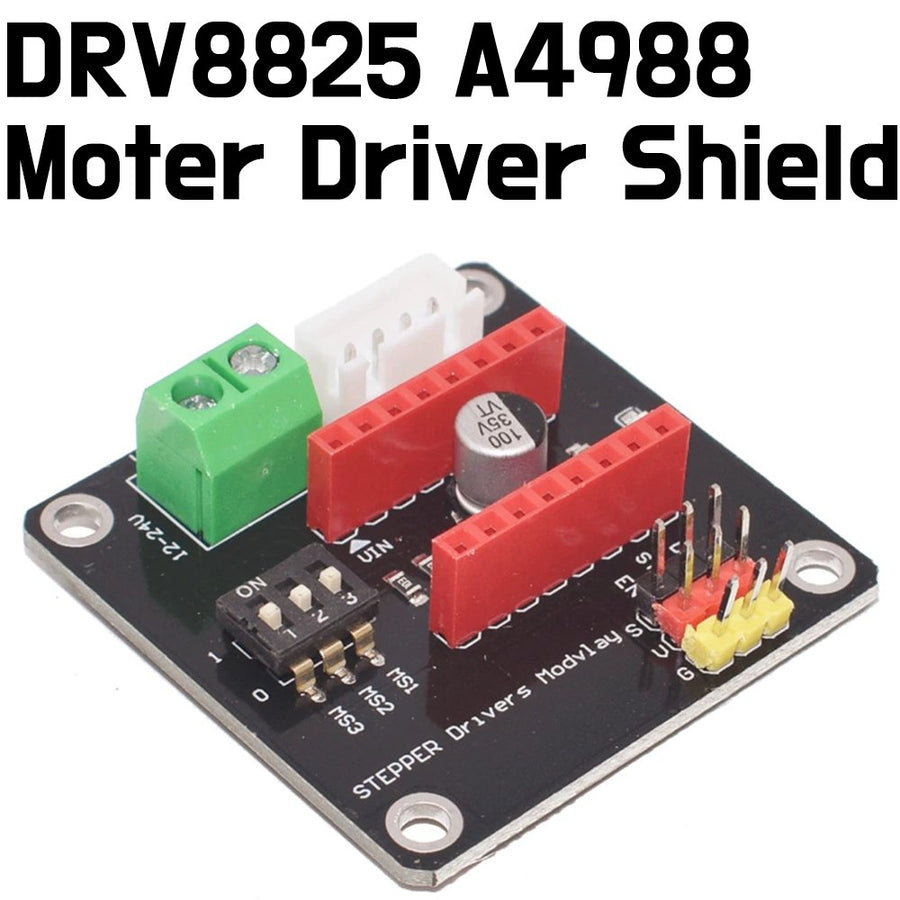 Stepper Motor Shield - DRV8825 A4988 Motor Driver Controller Expansion Shield - ePartners