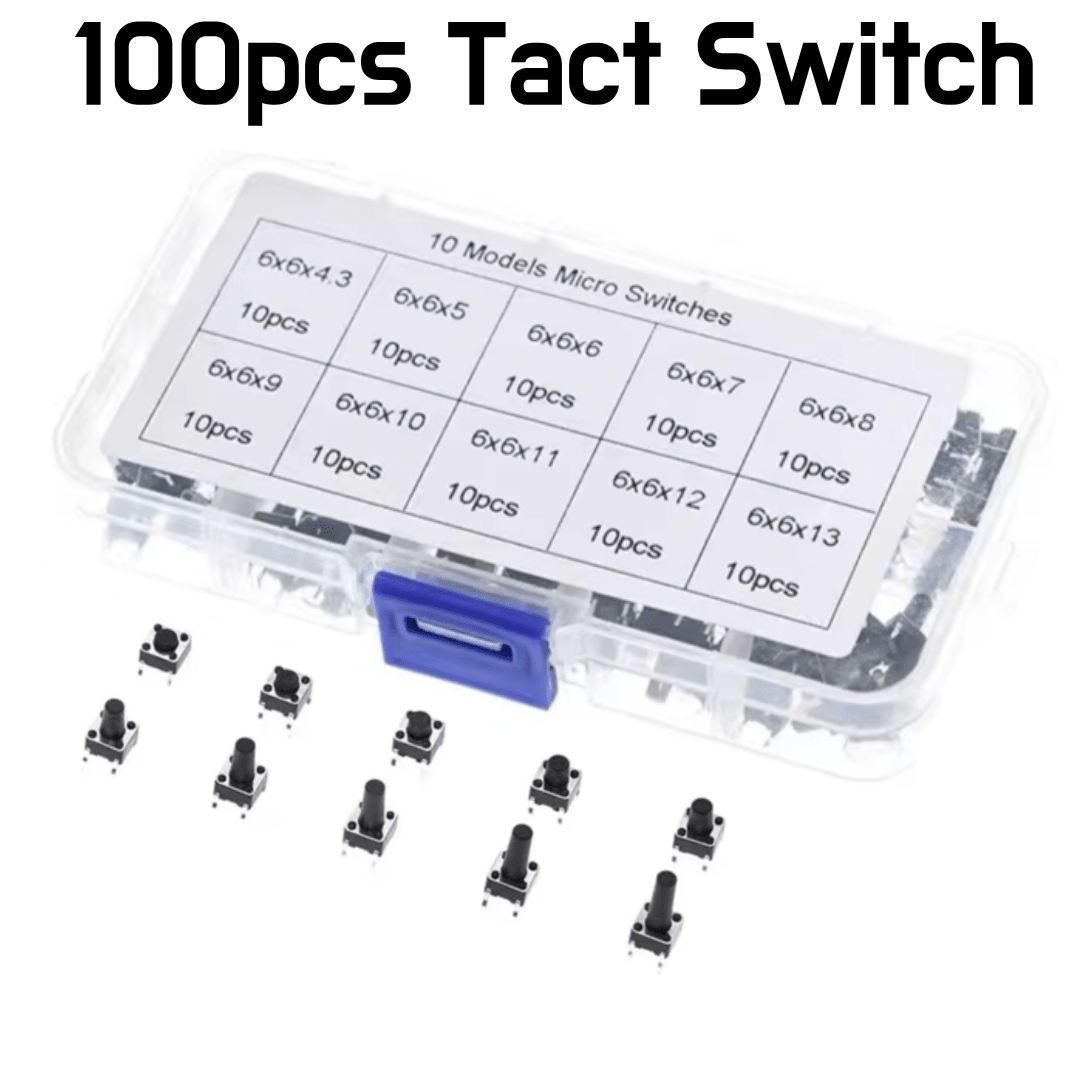 Tactile Push Button Kit - 100pcs - ePartners