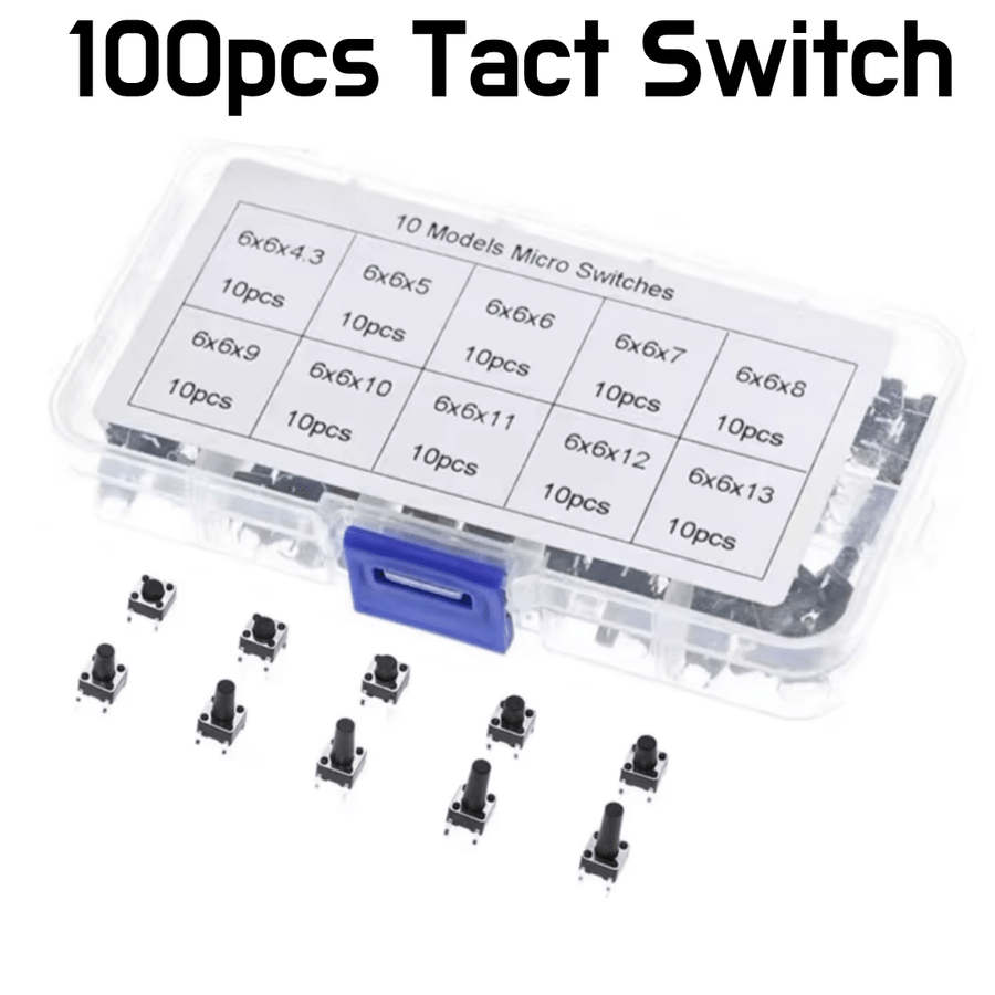 Tactile Push Button Kit - 100pcs - ePartners