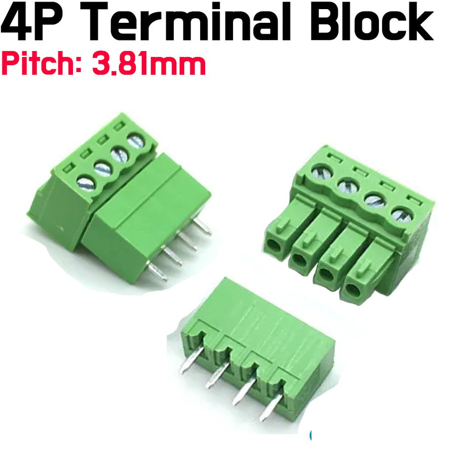 Terminal Block - 4Pin (Male and Female) - Straight - ePartners