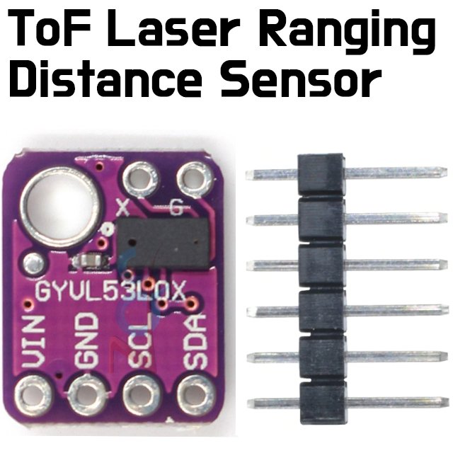 Time - of - Flight (ToF) Laser Ranging Sensor DistanceModule I2C IIC GY - 530 VX53L0X - ePartners