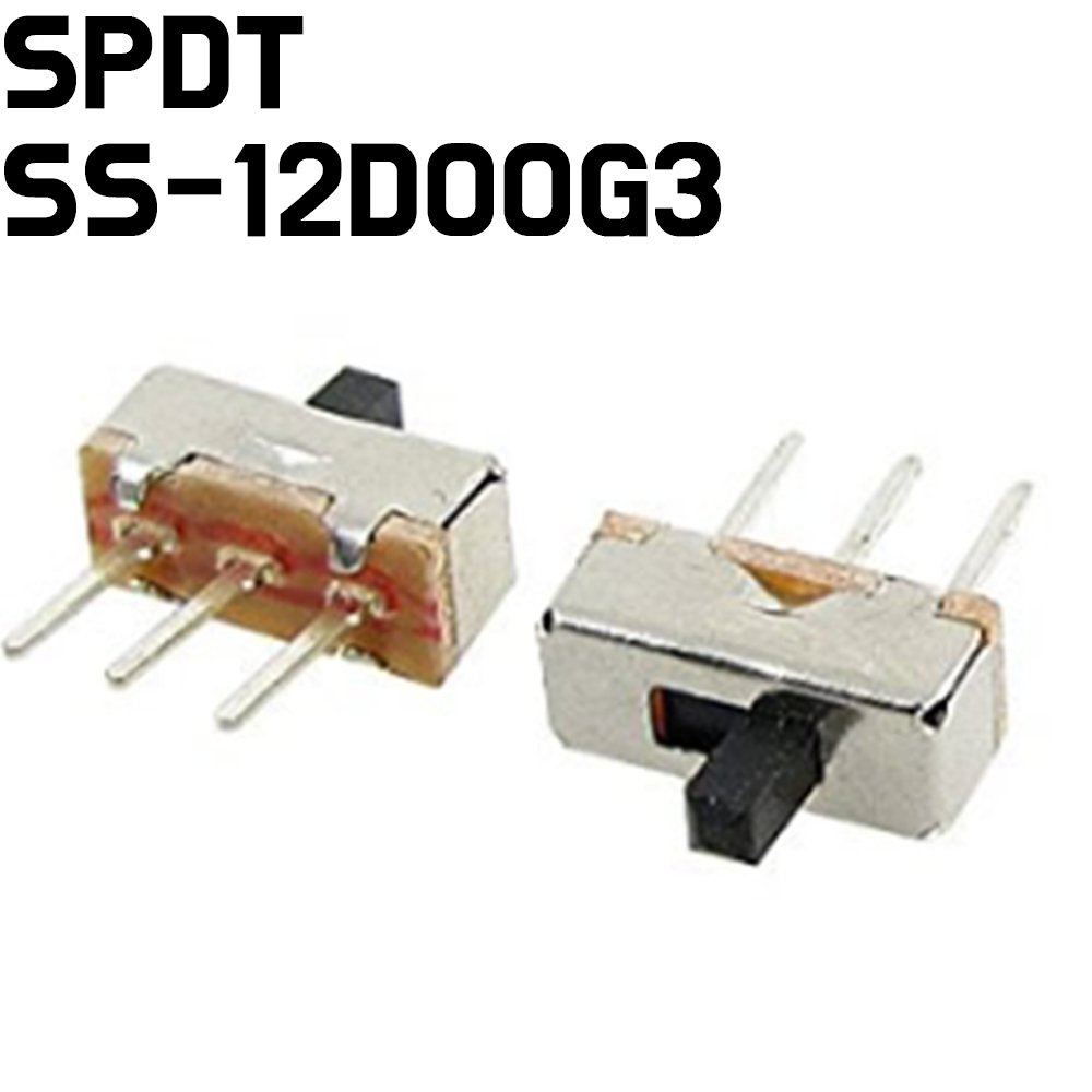 Toggle Switch - Mini Vertical Slide Switch SPDT 3 Pin Toggle Switch - ePartners