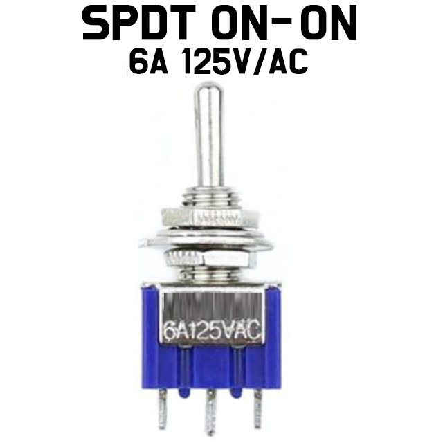 Toggle Switch - SPDT ON - ON Blue - ePartners