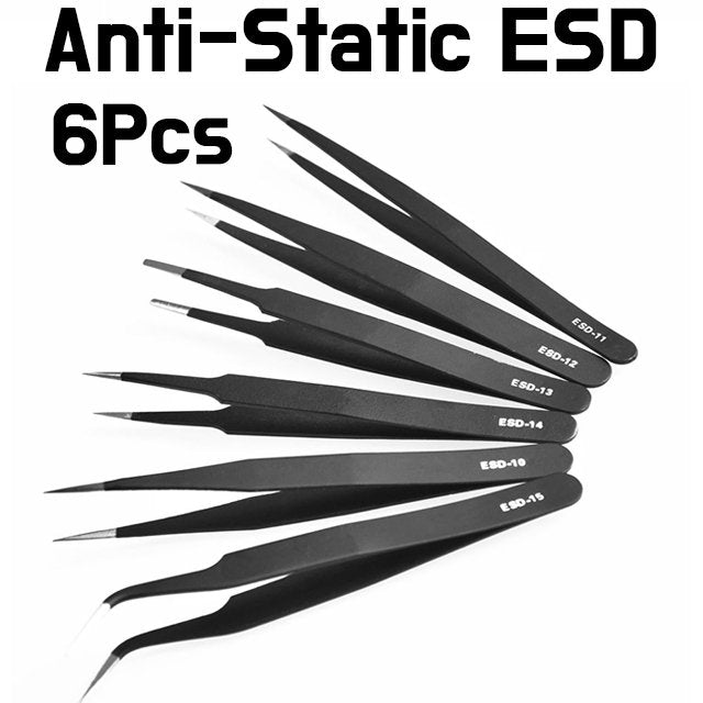 Tweezer - 6 Pcs Anti - static ESD Tweezers - ePartners