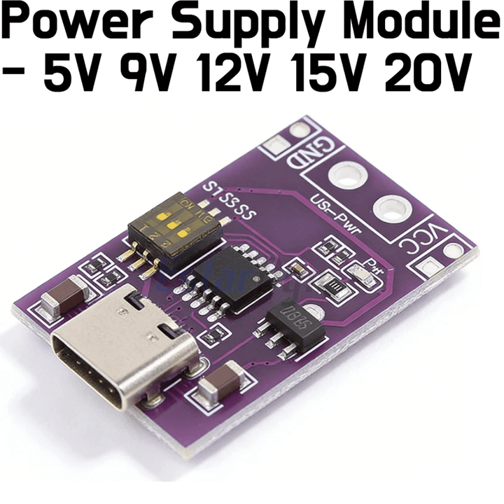 Type C Power support 5V 9V 12V 15V 20V - ePartners