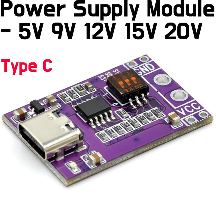 Type C Power support 5V 9V 12V 15V 20V - ePartners