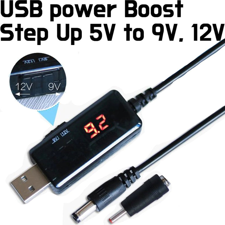 USB Power Boost Line DC 5V To DC 9V and 12V Step UP Module - ePartners