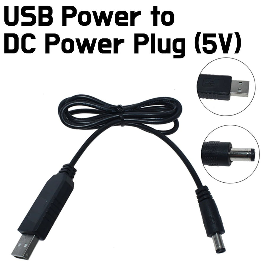 USB Power to DC Power Plug 5V - ePartners