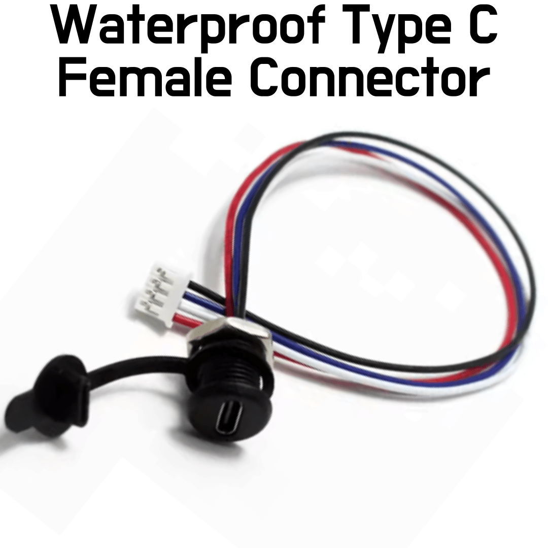 USB Socket with Lead - Type C Waterproof - ePartners