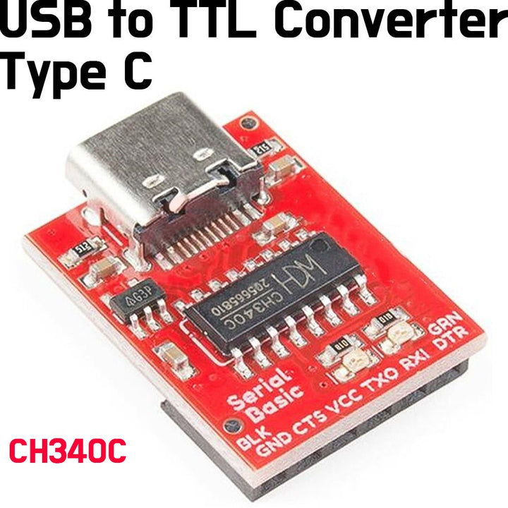 USB to TTL Converter - Type C, CH340C - ePartners