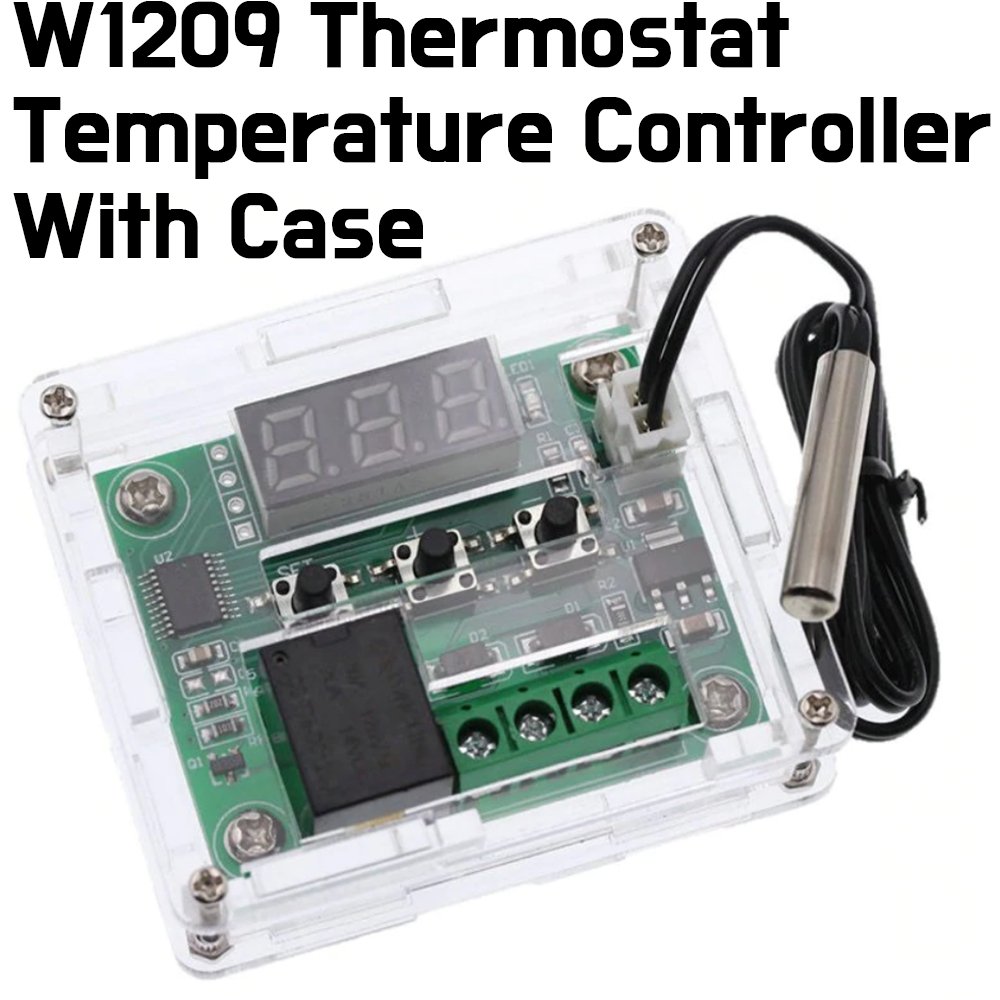 W1209 DC 12V thermostat temperature control switch + Case - ePartners