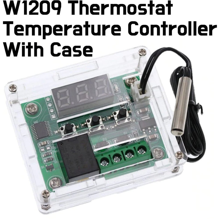 W1209 DC 12V thermostat temperature control switch + Case - ePartners