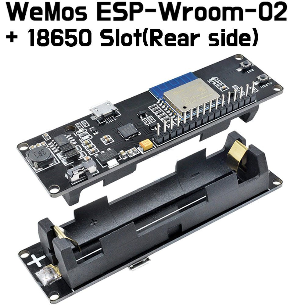 WeMos D1 ESP - Wroom - 02 18650 Battery Shield - ePartners