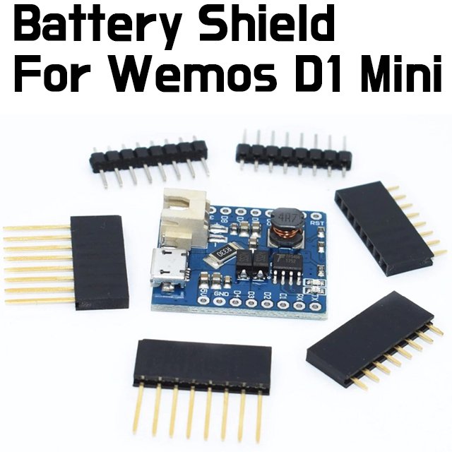 WEMOS - D1 mini single lithium battery - ePartners