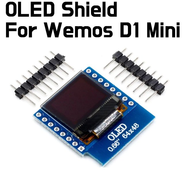 WeMos OLED(I2C) - 64X48 Dispaly Shield - ePartners