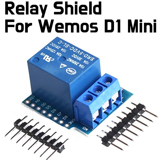 WeMos - Relay Shield for Wemon D1 Mini - 5V - ePartners