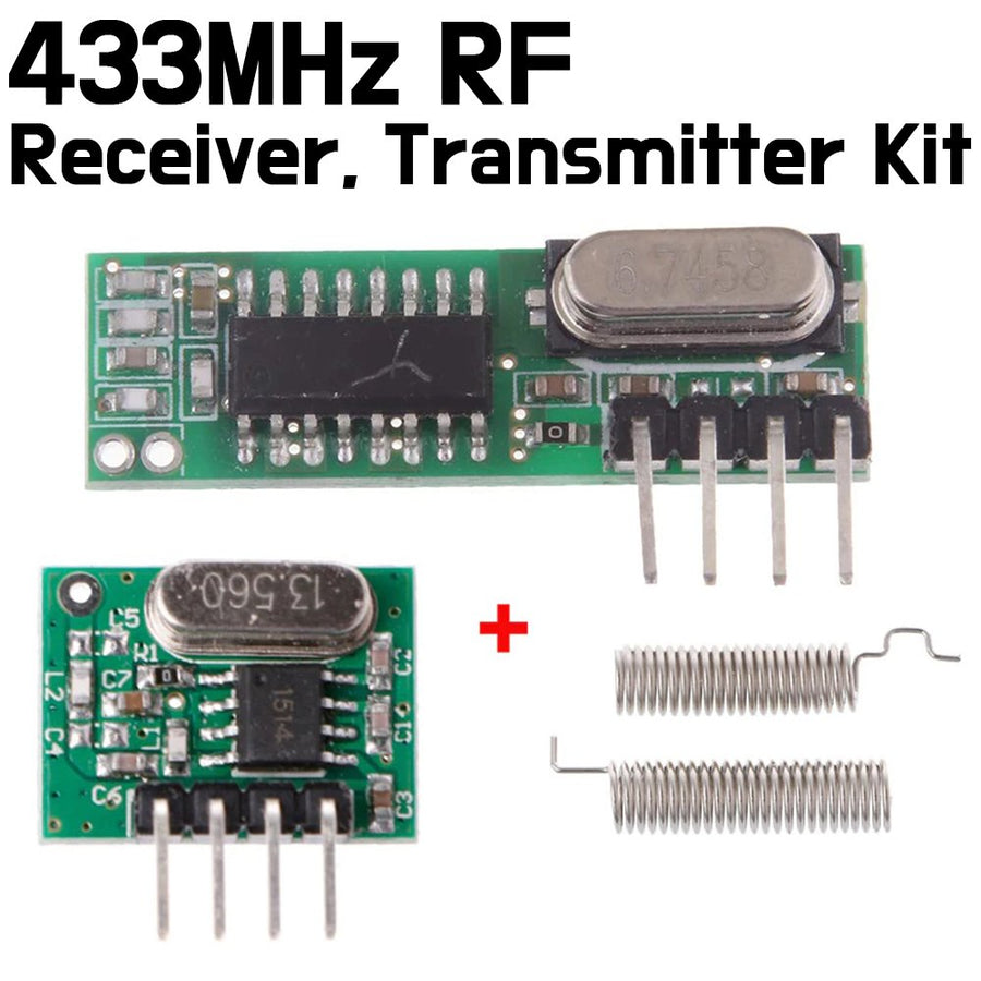 Wireless - 433Mhz RF Receiver Module and Transmitter Module Kit - ePartners