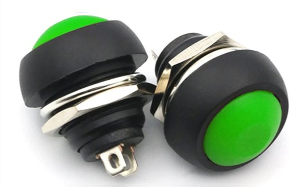 Waterproof Momentary Push button Switch - 12mm | ePartners NZ