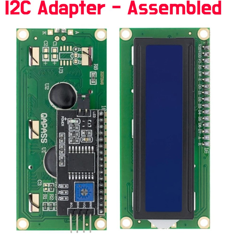 1602 LCD Display HD44780 - Blue | ePartners NZ