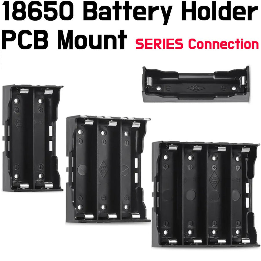 18650 Power Battery Storage Case Box - PCB Mount - ePartners
