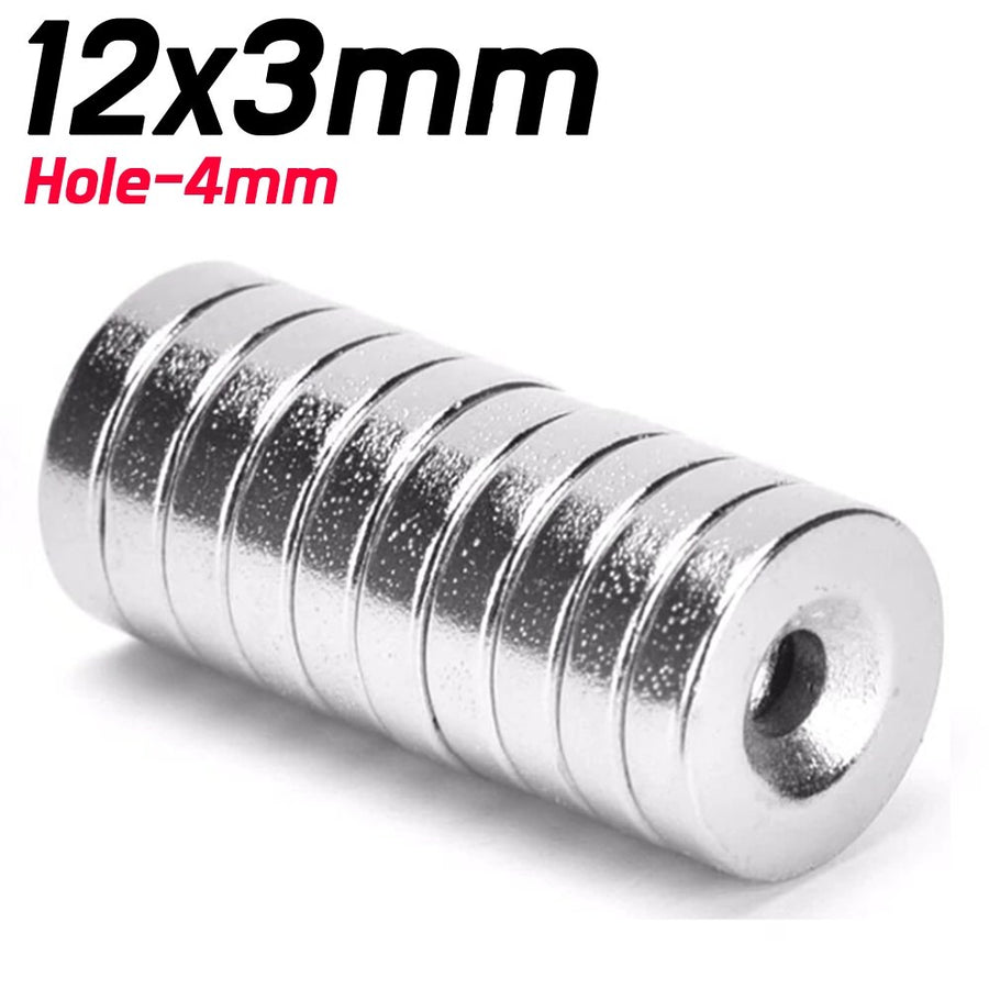 1pc - 12mm x 3 mm - 4mm Neodymium Magnet - ePartners NZ
