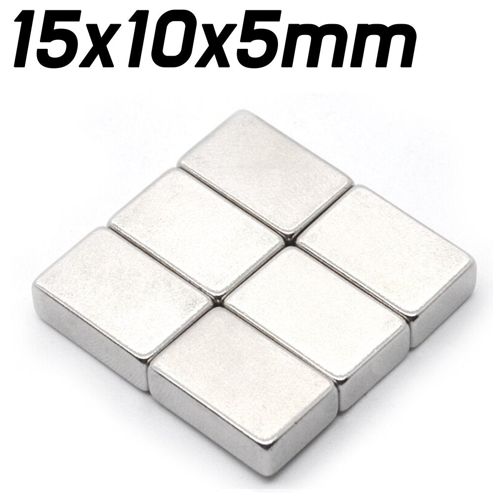 1pc - 15mm x 10mm x 5mm Neodymium Magnet - ePartners NZ