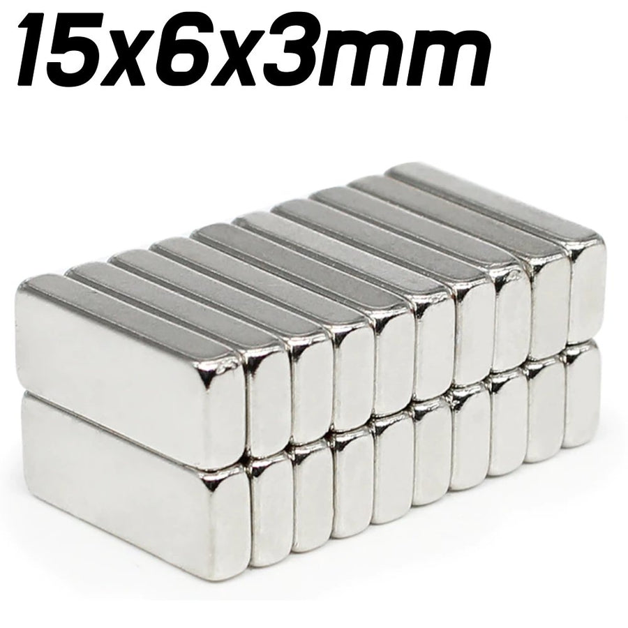1pc - 15mm x 6mm 3mm Neodymium Magnet - ePartners NZ