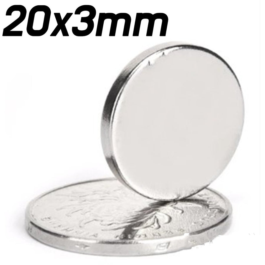 1pc - 20mm x 3mm Neodymium Magnet - ePartners NZ