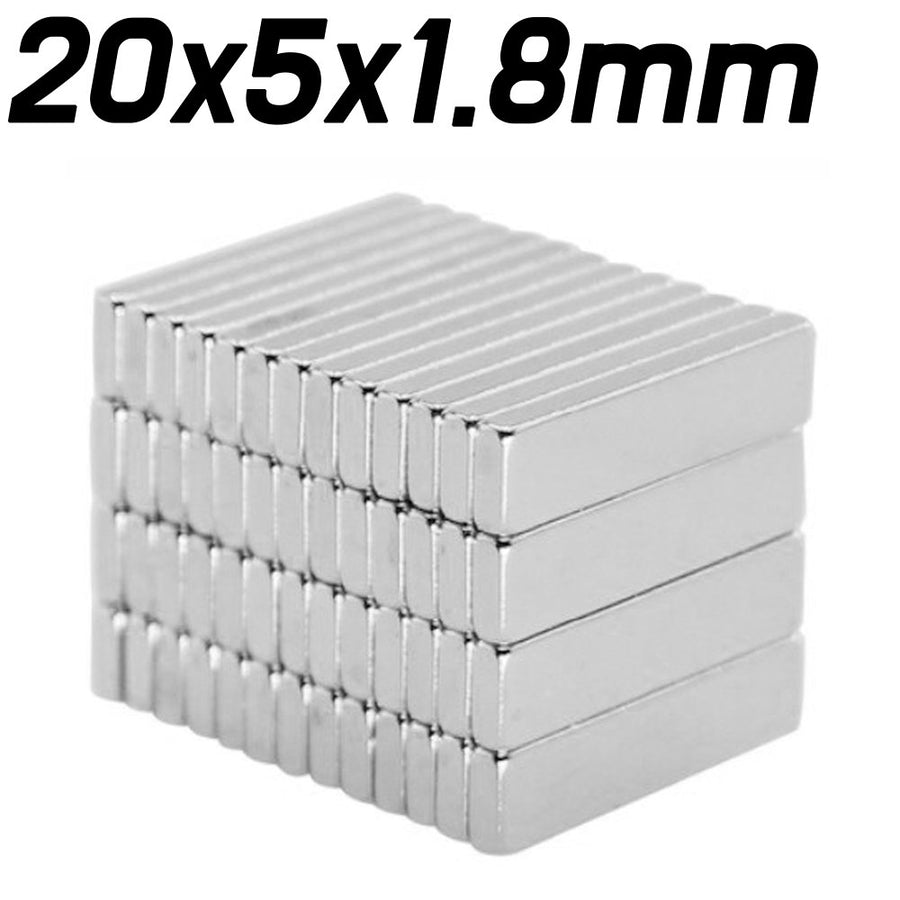 1pc - 20mm x 5mm x 1.8mm Neodymium Magnet - ePartners NZ