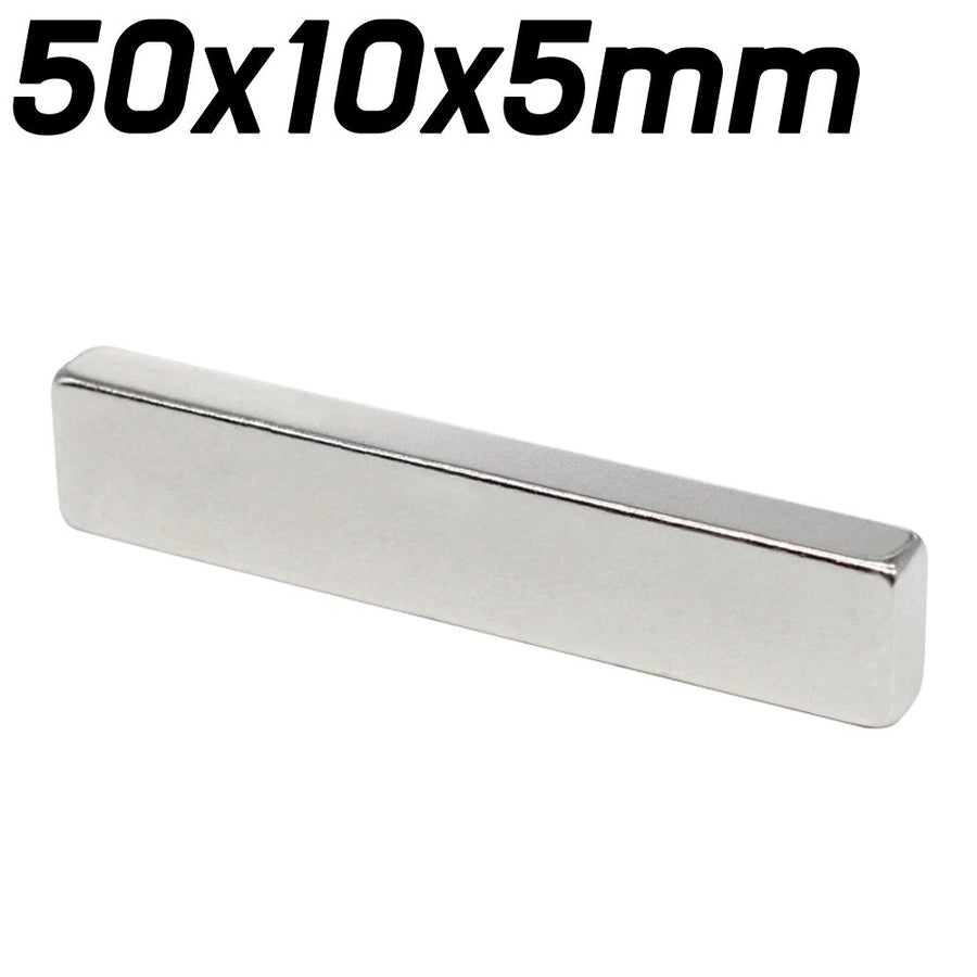1pc - 50mm x10mm x 5mm Neodymium Magnet - ePartners NZ