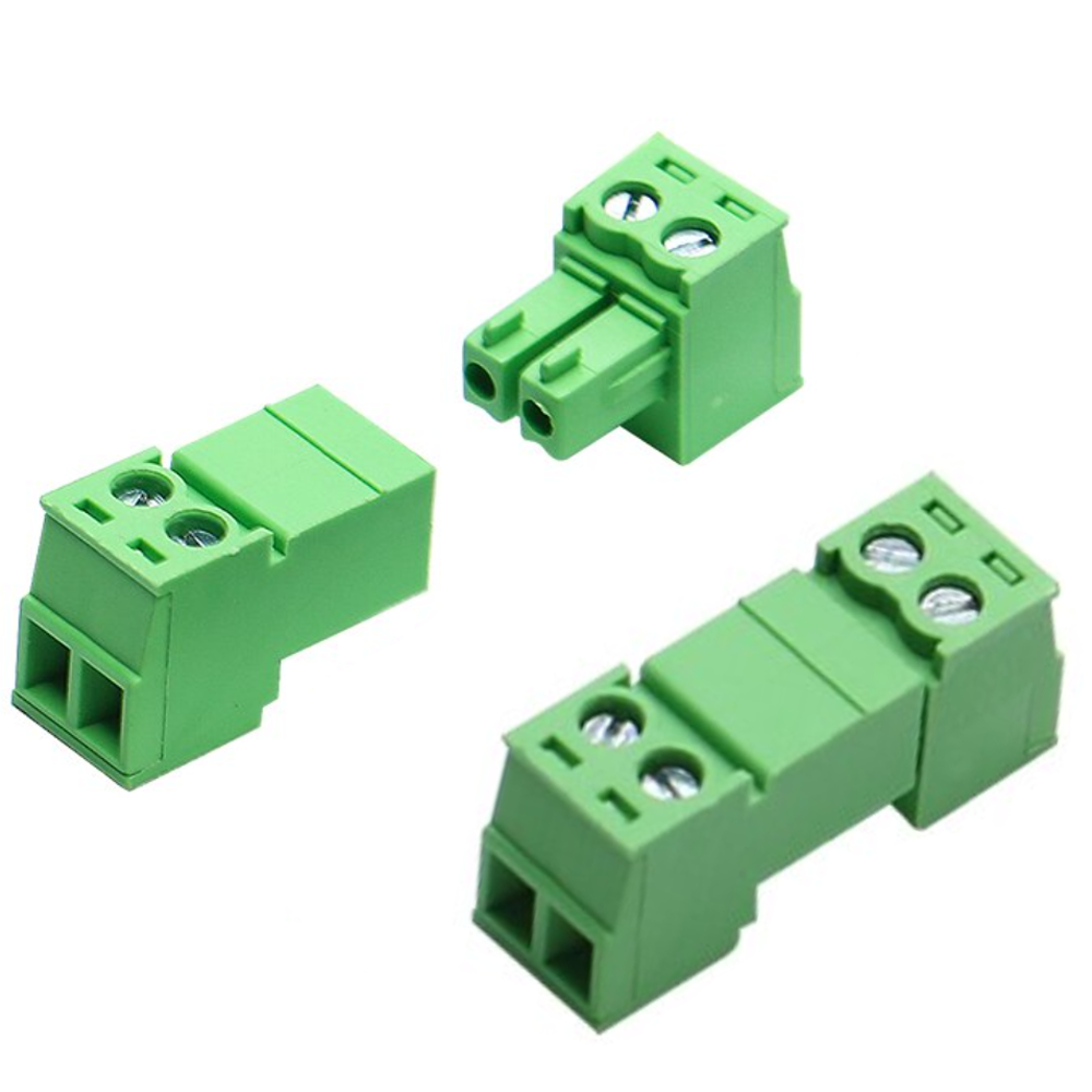 2 Pin Terminal Block (Male and Female)