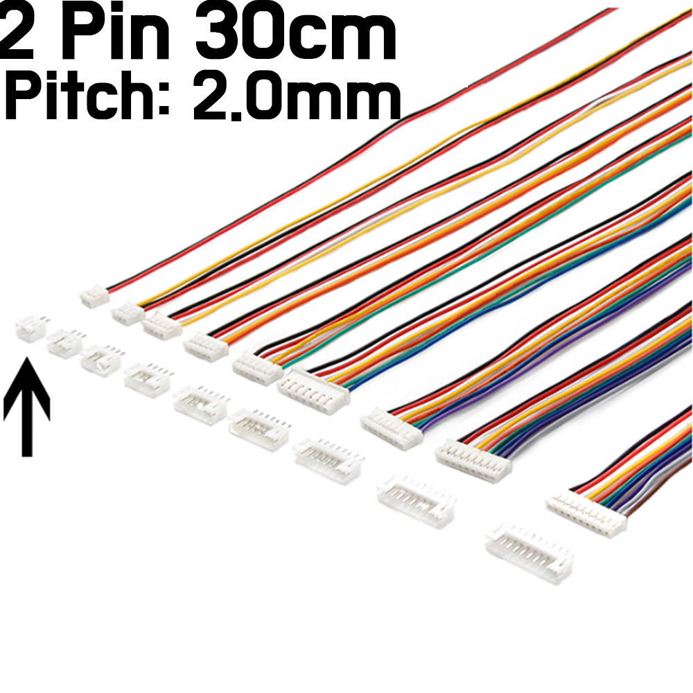 JST Connector Wires PH 2.0