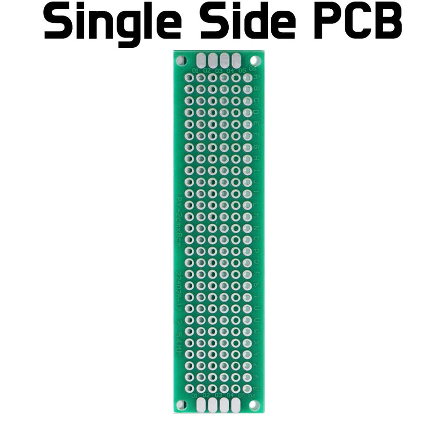 2x8cm Single Side PCB - Printed Circuit Board - ePartners