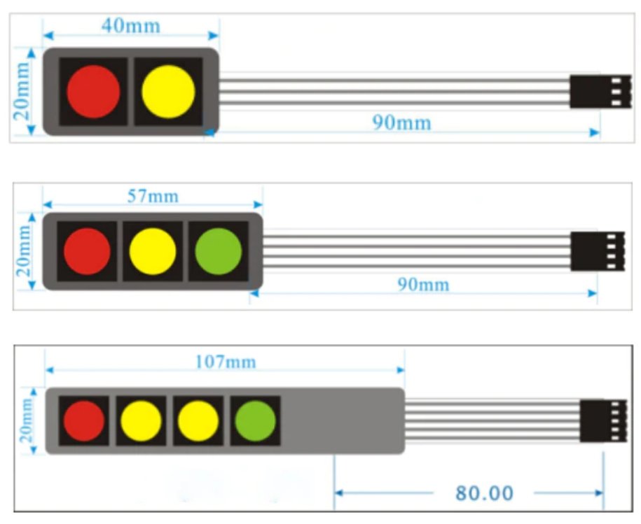 3 Key 1 x 3 Keypad for Arduino - Flat Membrane Matrix Switch - ePartners NZ
