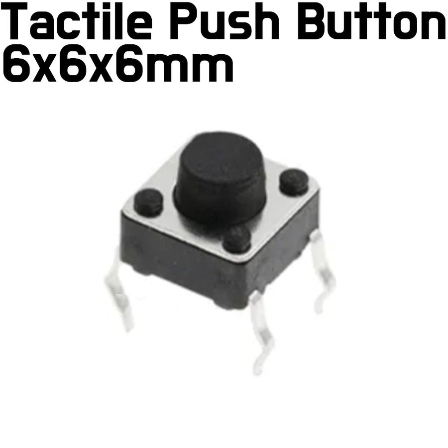 4Pin 6x6x6 mm Tactile Switch Push Button - ePartners