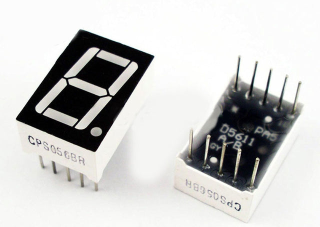 7 Segment LED - 0.56" COMMON CATHODE