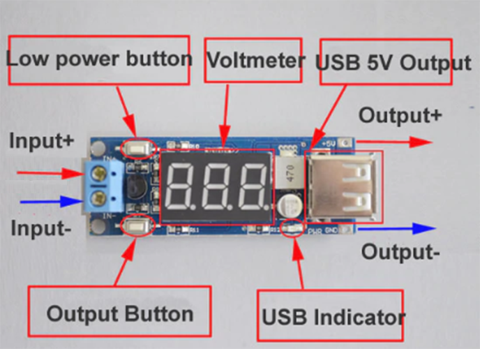 Step Down Buck DC Converter