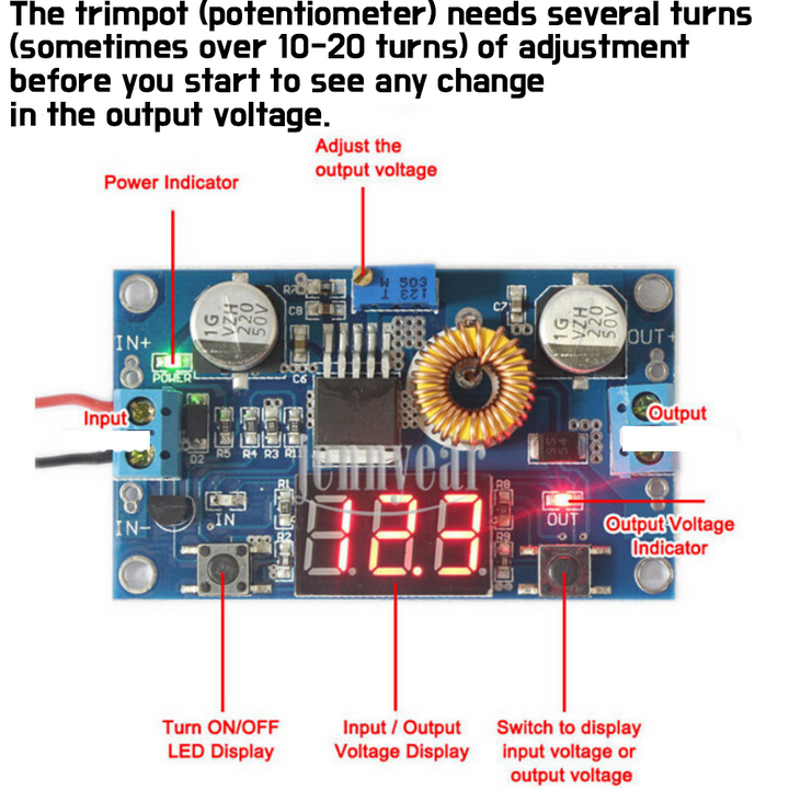 Step Down Buck DC Converter