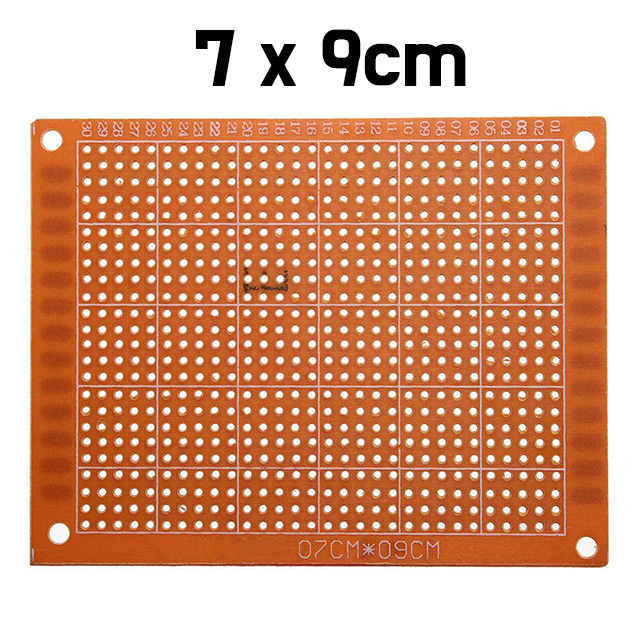 Signle Side PCB Board - 7x9cm