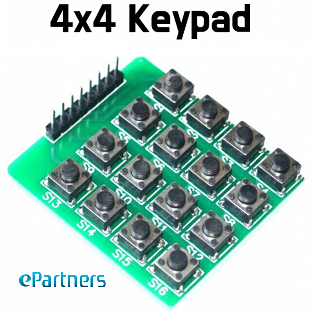 Keypad Keyboard Module 16 Button - 4x4 Matrix