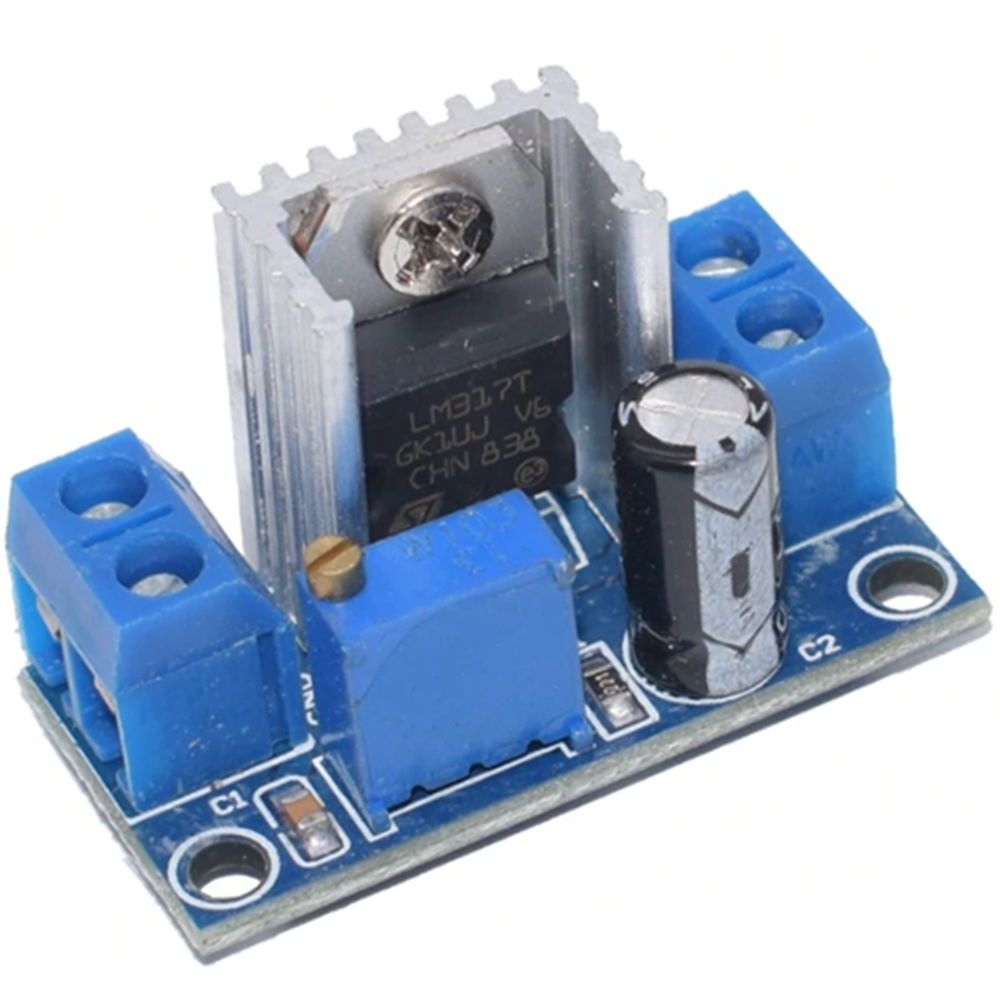 LM317 Adjustable Voltage Regulator - Power Supply