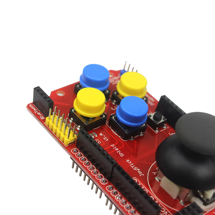 New Joystick Shield  with I2C / Bluetooth Interface for Arduino