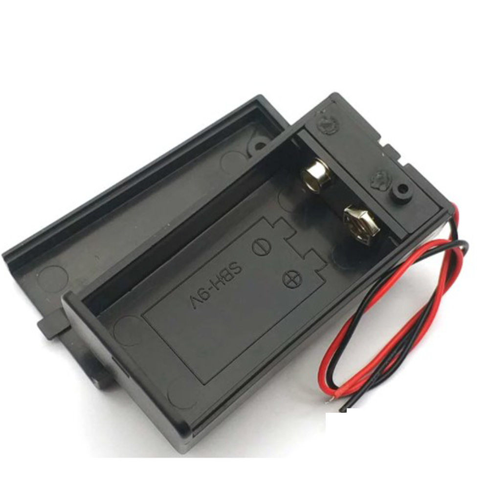 9V Battery Case With ON/OFF Switch