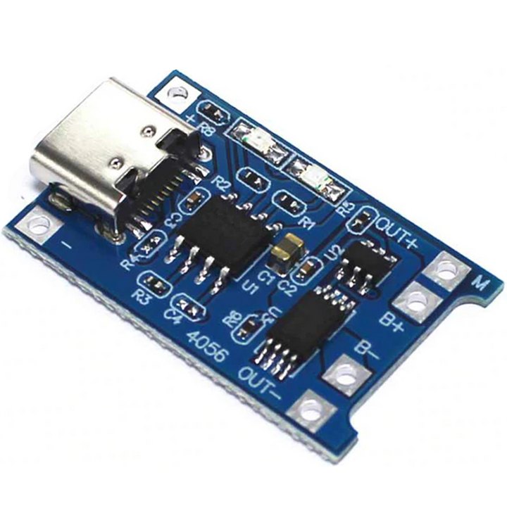 C Type TP4056 5V 1A Micro USB 18650 Lithium Battery Charging Board Charger