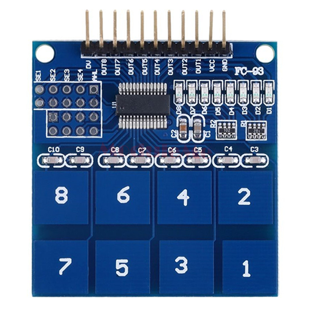 Capacitive Touch Sensor 8 Channel