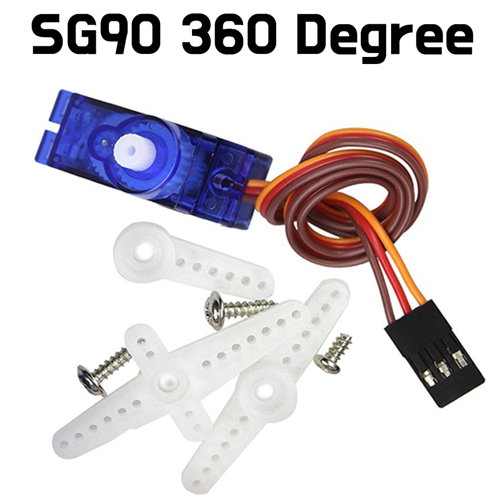 360 Degree Continuous Rotation Servo Motor - SG90