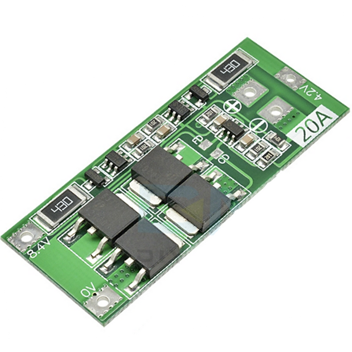 2S 10A 7.4V Lithium Battery 18650 BMS Charger Protection Board
