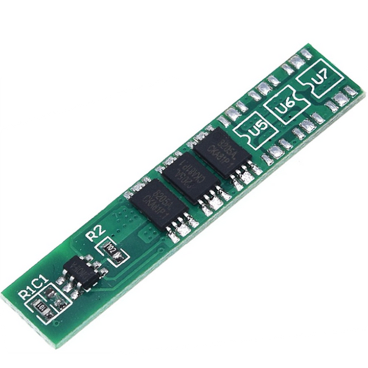 1S 5A 3.7V li-ion BMS PCM battery protection board pcm for 18650 lithium ion li