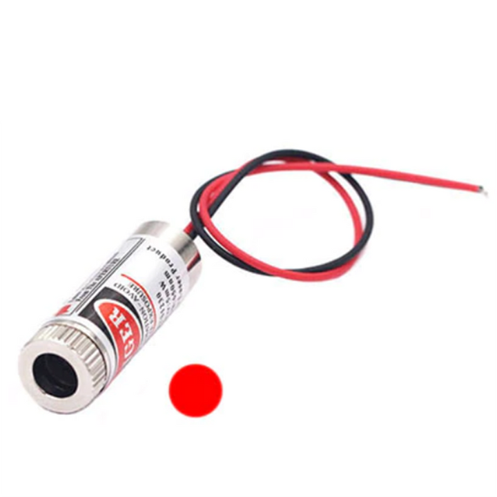 Red Point Head Glass Lens Laser